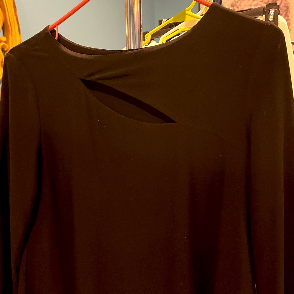 Joseph Ribkoff Cutout Long Top